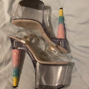 Platform Unicorn Heels
